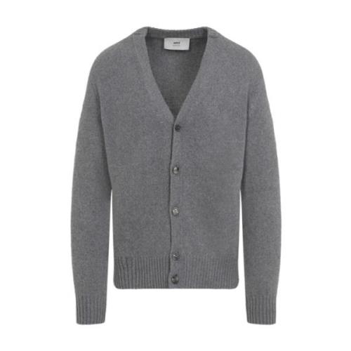 Luksuriøs Grå Cashmere Uld Sweater