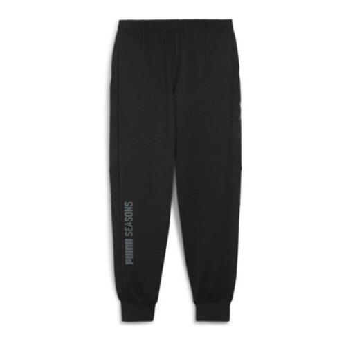 Basis bomuld joggers - lige pasform