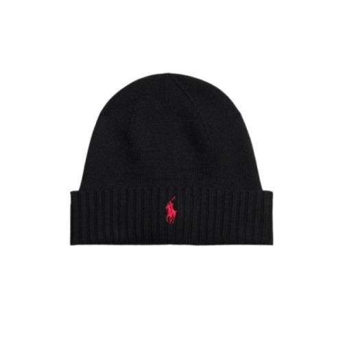 Varm Ribstrikket Beanie Hat