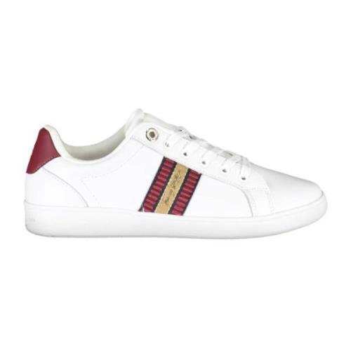 Hvid Polyester Sneaker