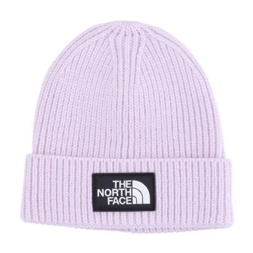 Logo Box Cuffed Beanie Lavender Fog