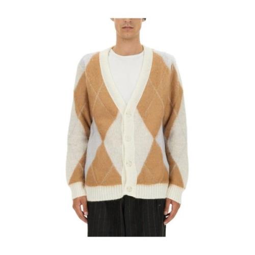 Luksuriøs V-Neck Mohair Cardigan