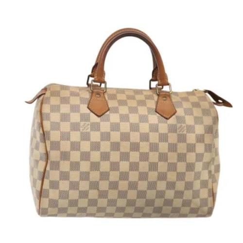 Pre-owned Canvas louis-vuitton-tasker