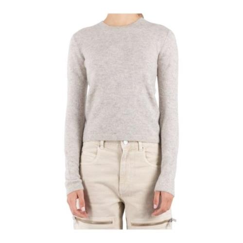 Beige Strik Pullover Obira