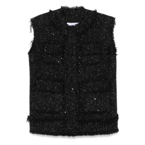 Stilfuld Polyester Vest til Kvinder