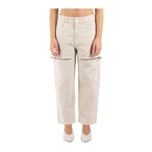 Ivory Straight Leg Pants