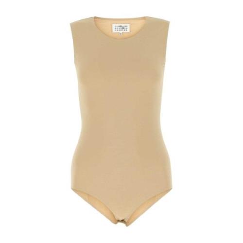 Pink Stretch Viscose Bodysuit