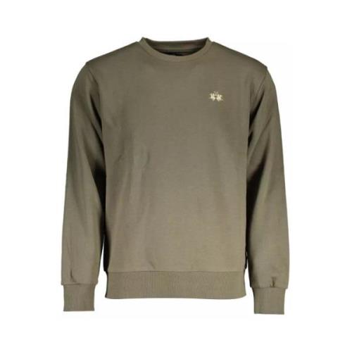 Elegant Sweatshirt med Kontrastdetaljer