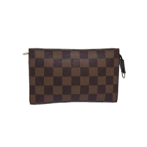 Pre-owned Coated canvas louis-vuitton-tasker