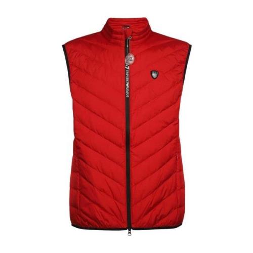 Rød Herre Logo Gilet Vest