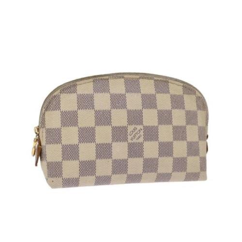 Pre-owned Coated canvas louis-vuitton-tasker