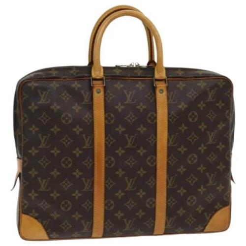 Pre-owned Canvas louis-vuitton-tasker