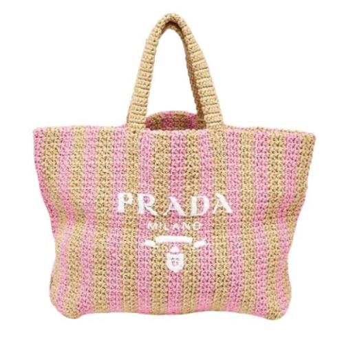 Pre-owned Rattan prada-tasker