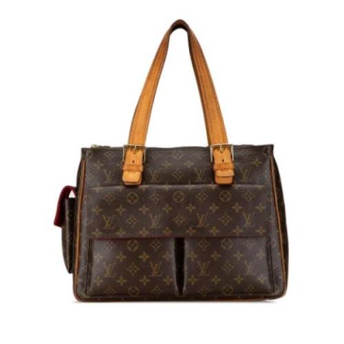 Pre-owned Canvas louis-vuitton-tasker