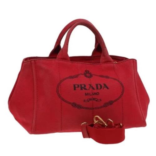 Pre-owned Canvas prada-tasker