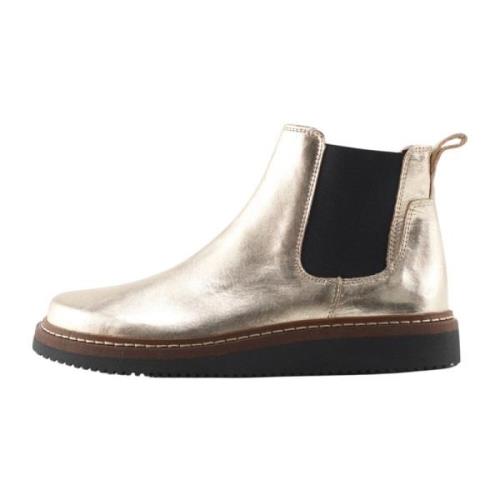 Gry Støvle Metallic Suede