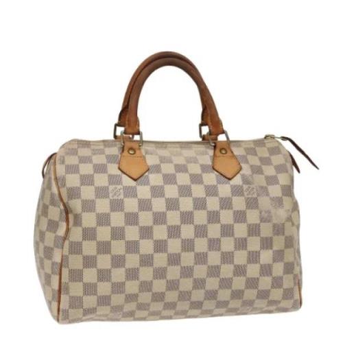 Pre-owned Canvas louis-vuitton-tasker