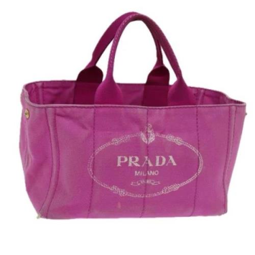 Pre-owned Canvas prada-tasker