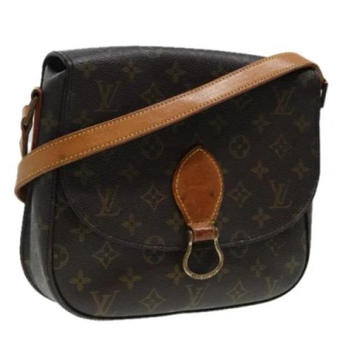 Pre-owned Canvas louis-vuitton-tasker