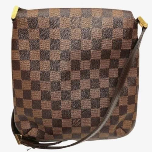 Pre-owned Canvas louis-vuitton-tasker