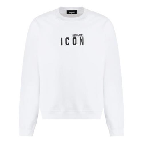 Logo Crew-neck Cotton Sweatshirt