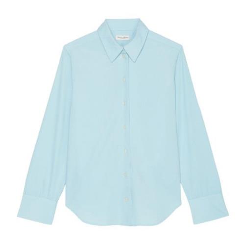 Almindelig fin corduroy bluse