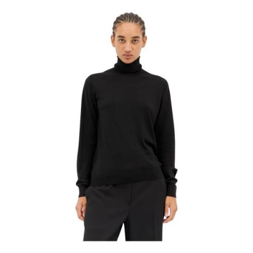 Uldstrik Highneck Top