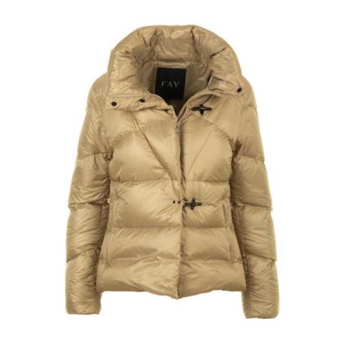 Beige Gala Puffer Coat