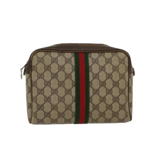 Pre-owned Canvas gucci-tasker