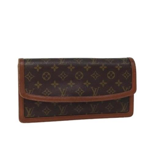 Pre-owned Coated canvas louis-vuitton-tasker