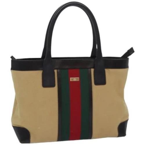 Pre-owned Canvas gucci-tasker