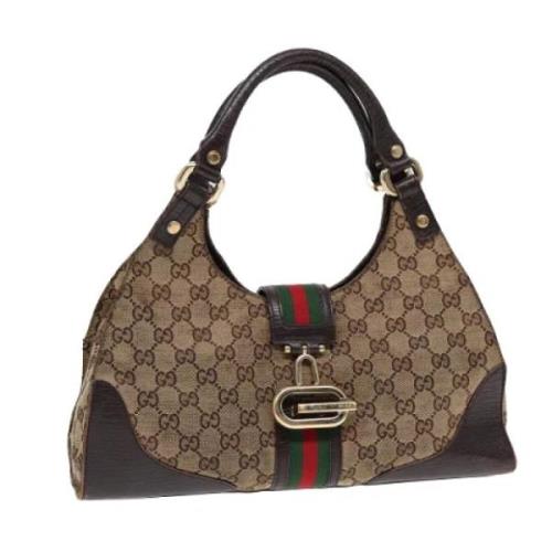 Pre-owned Canvas gucci-tasker