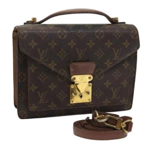 Pre-owned Canvas louis-vuitton-tasker