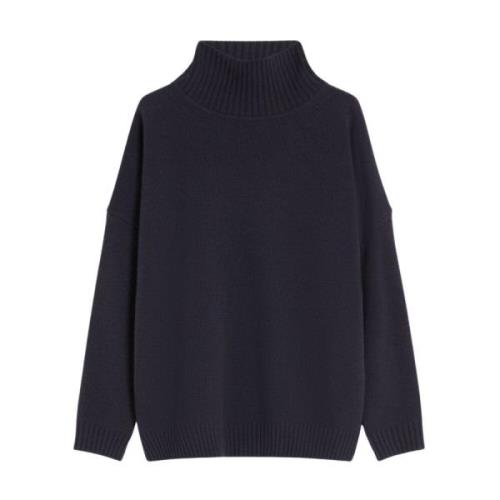 Oversize Uld Turtleneck Sweater