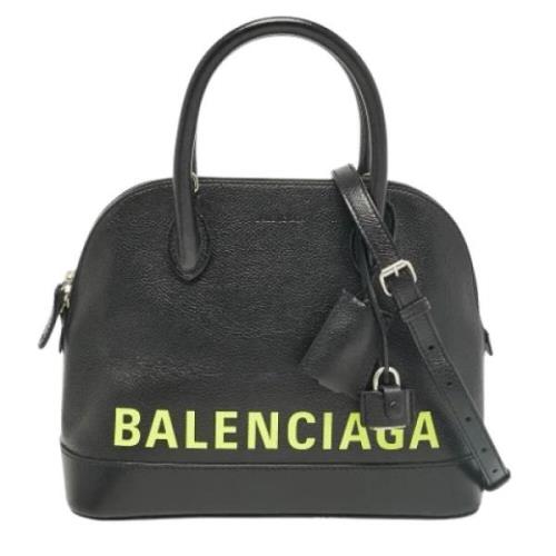 Pre-owned Laeder balenciaga-tasker