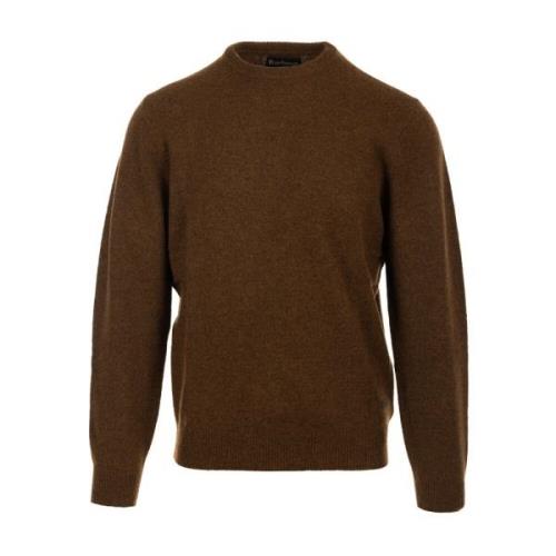 Brun Sweater Essential Patch Crew