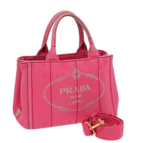 Pre-owned Canvas prada-tasker