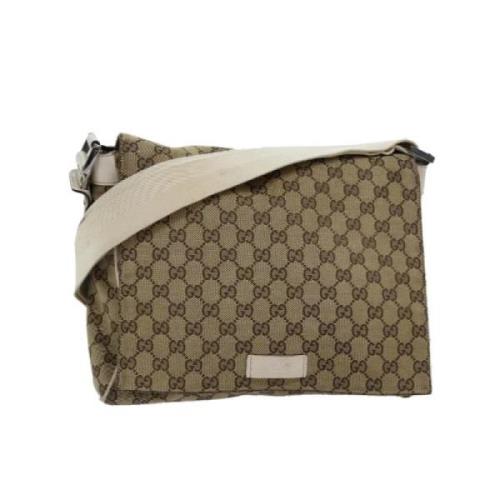 Pre-owned Canvas gucci-tasker