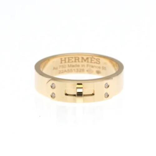 Pre-owned Rosaguld hermes-smykker