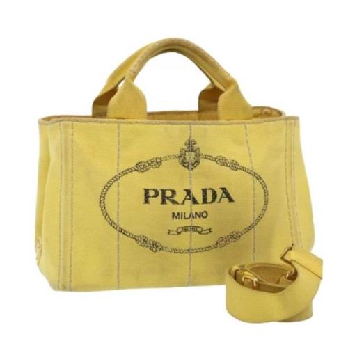 Pre-owned Canvas prada-tasker