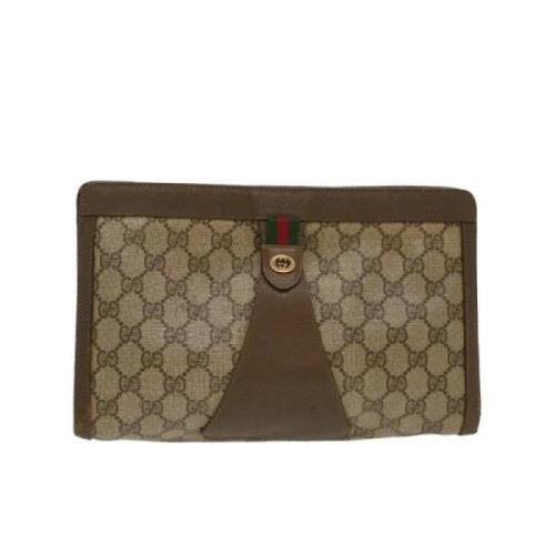 Pre-owned Canvas gucci-tasker