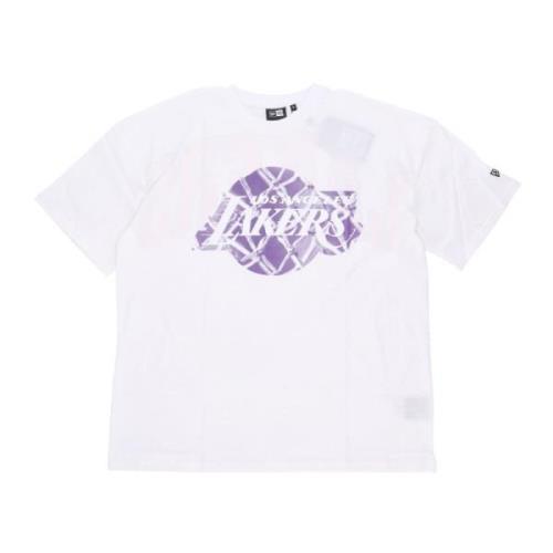 NBA Infill Logo Tee Hvid/Lilla