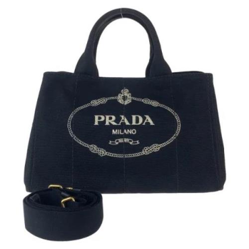 Pre-owned Canvas prada-tasker