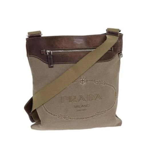 Pre-owned Canvas prada-tasker