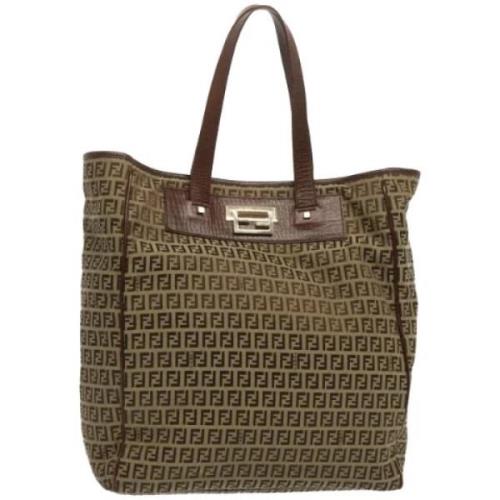 Pre-owned Canvas fendi-tasker