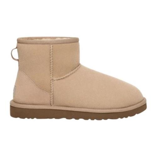 Flade sandaler med shearling foer