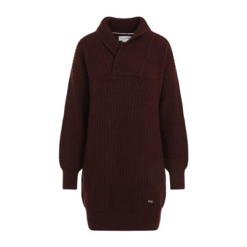 Port Shawl Neck Jumper Kjole