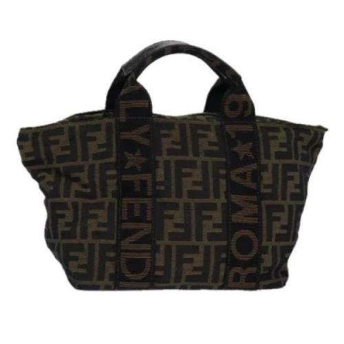 Pre-owned Canvas fendi-tasker