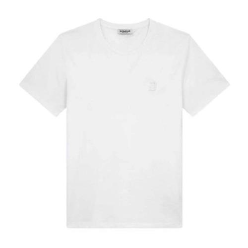 Broderet Logo Hvid T-shirt