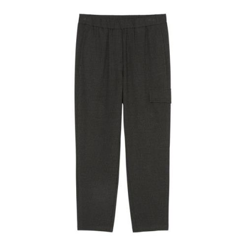 Pepita cargo joggpants tapered